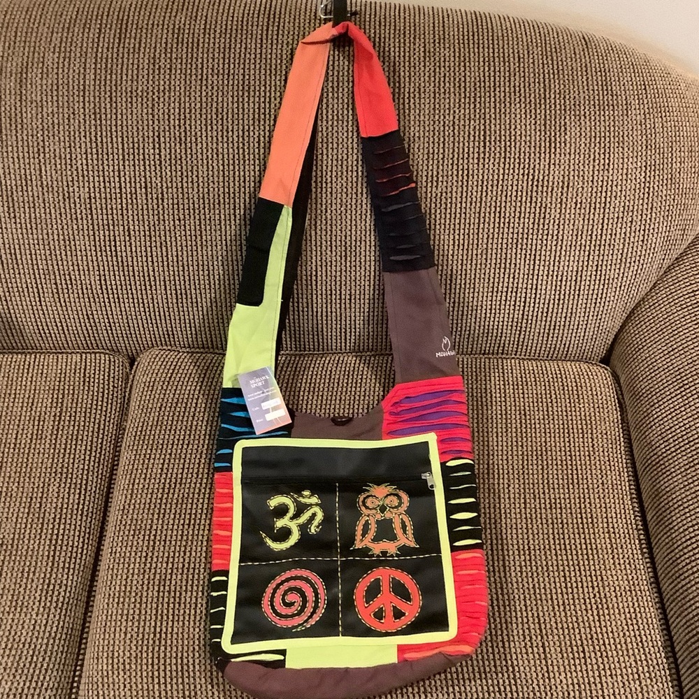 Crossbody Hobo Bag Backpack, comfort with lots of room! Free keychain